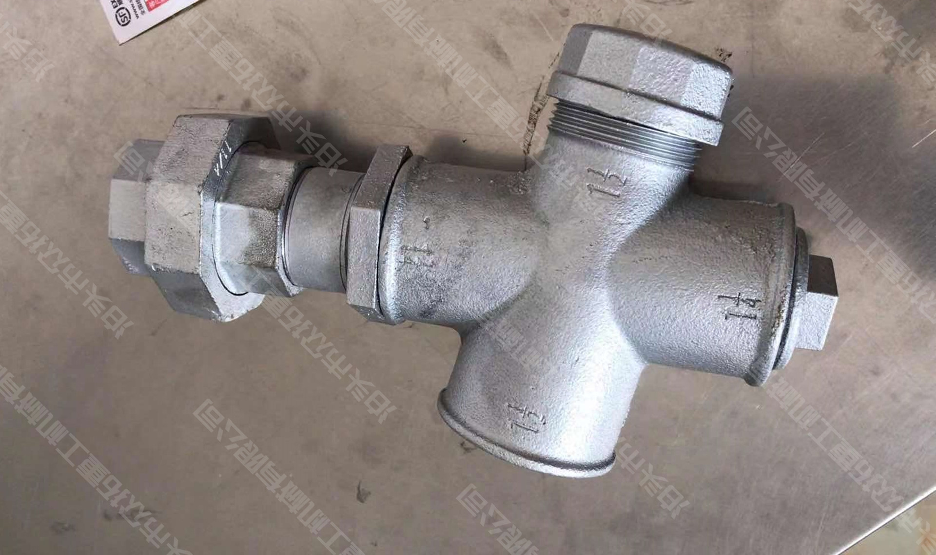 焦爐煤氣異徑四通